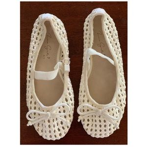 Zara Girls Woven Shoes - Size 9.5